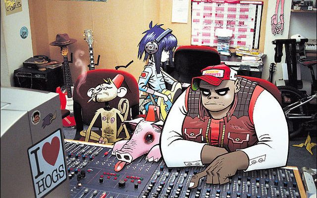 official gorillaz website