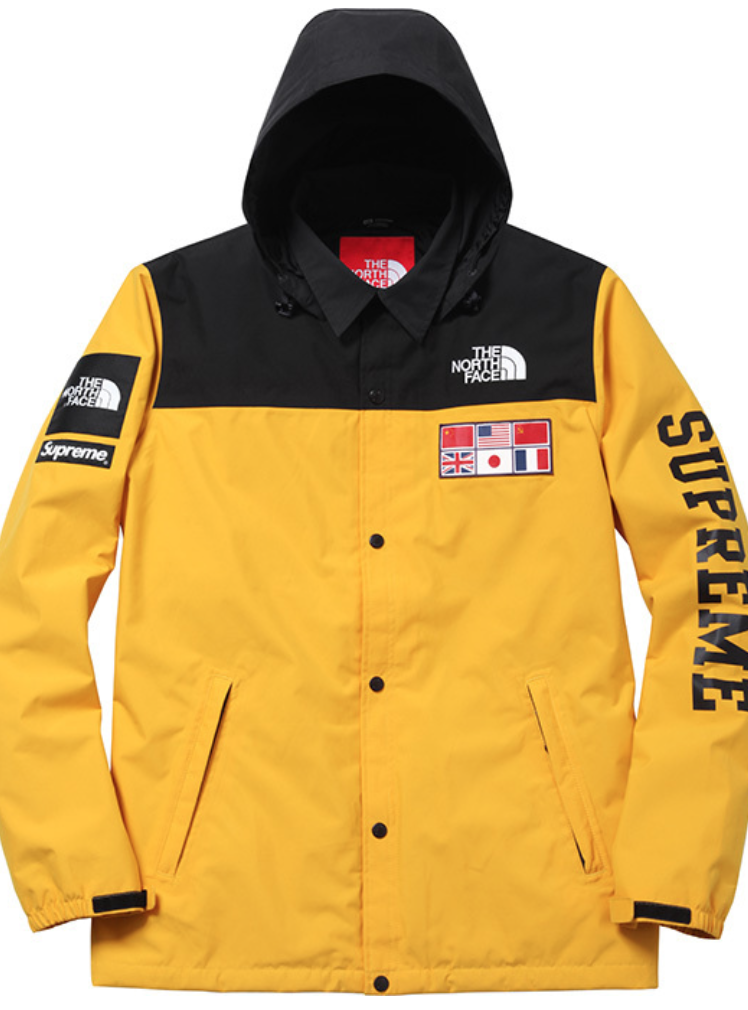 all supreme north face collabs