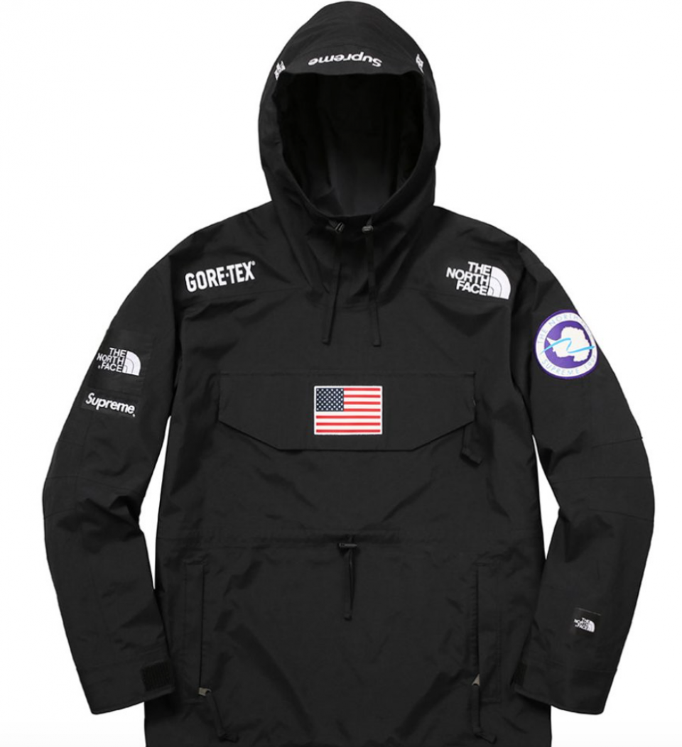 supreme collab the north face