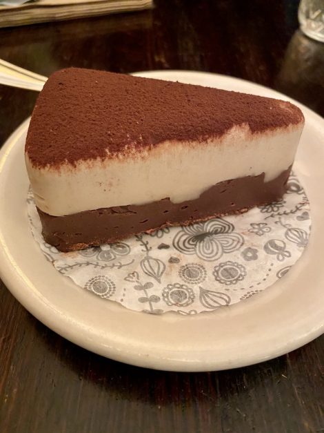 Vegan Tiramisu from Organic Grill